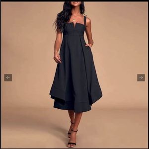 Chic Empire Waist Strap Dress